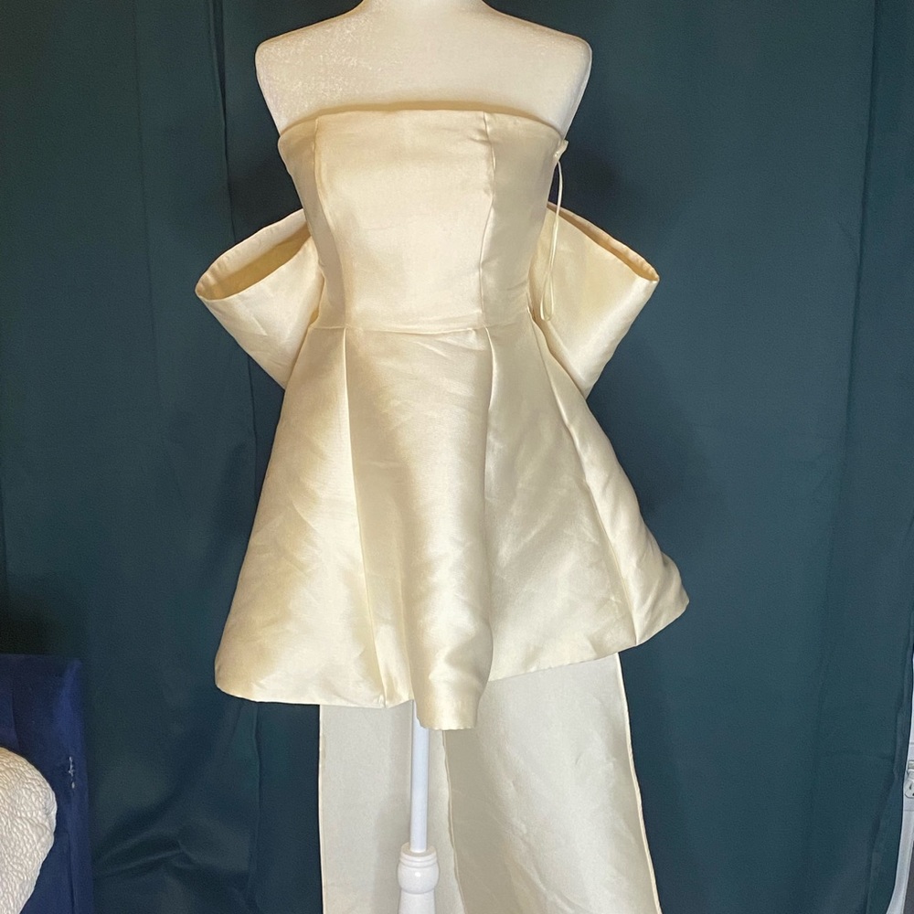 Bridal/Pageant Champagne Cocktail Rehearsal Dinner Dress